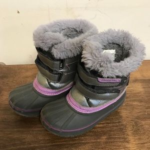 9m girls snow boots